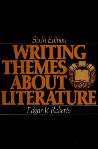 Portada de Writing themes about literature