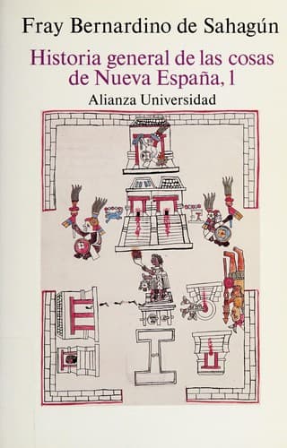 Portada de Historia general de las cosas de Nueva España