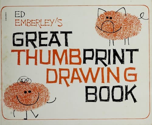 Portada de Ed Emberley's Great Thumbprint Drawing Book