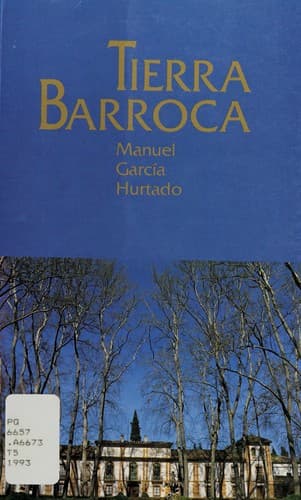 Portada de Tierra barroca