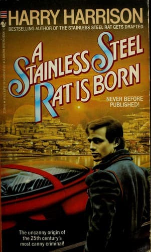 Portada de A Stainless Steel Rat is Born