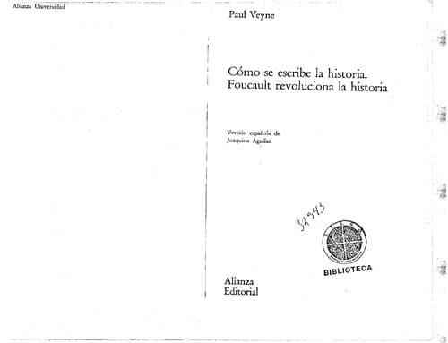 Portada de Co mo se escribe la historia