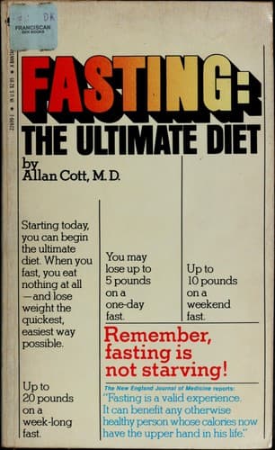 Portada de Fasting