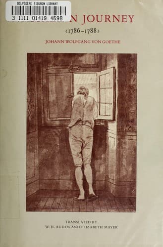 Portada de Italian journey