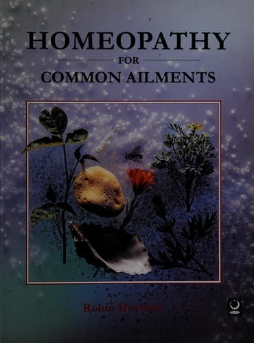 Portada de Homeopathy for common ailments