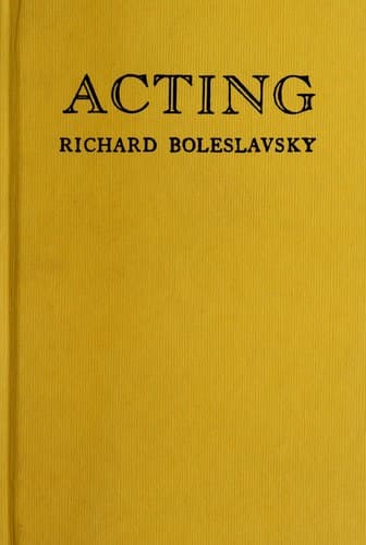 Portada de Acting