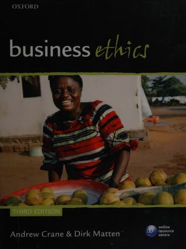 Portada de Business ethics