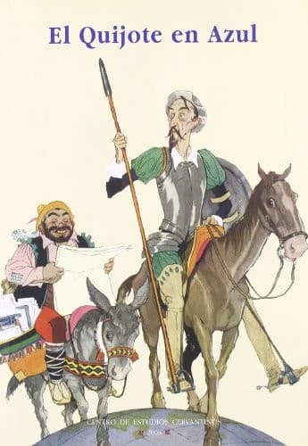 Portada de QUIJOTE EN AZUL