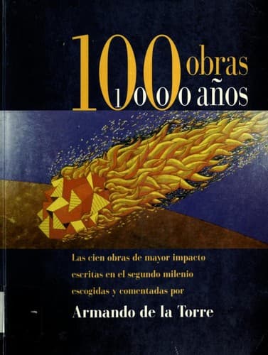 Portada de 100 obras, 1000 años