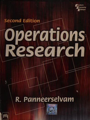 Portada de Operations research