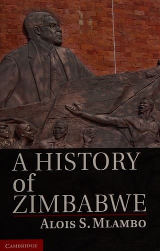 Portada de A history of Zimbabwe
