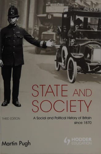 Portada de State and society