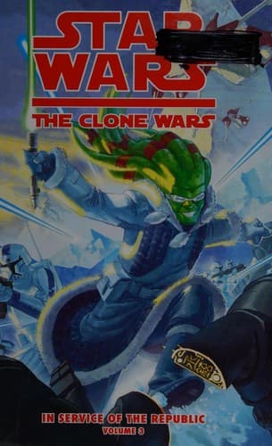 Portada de Star Wars, the clone wars