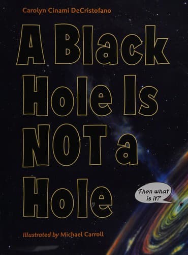 Portada de A black hole is not a hole