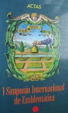 Portada de Actas del I Simposio Internacional de Emblemática, Teruel, 1 y 2 de octubre de 1991.