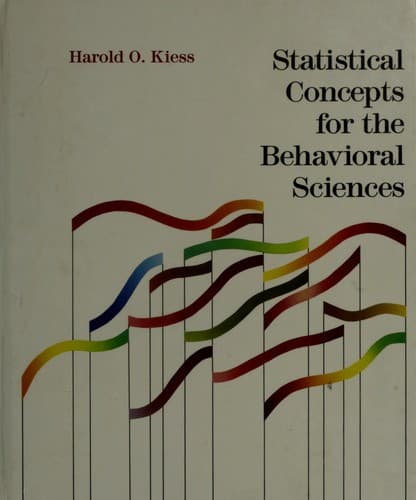 Portada de Statistical concepts for the behavioral sciences