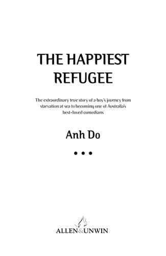 Portada de The happiest refugee