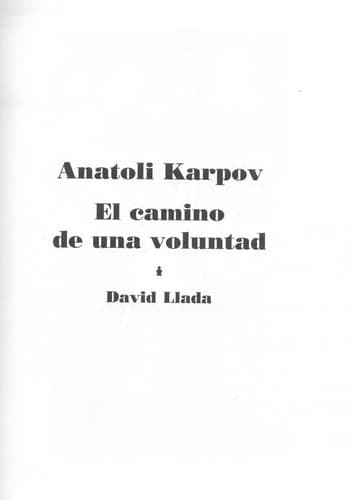 Portada de Anatoli Karpov