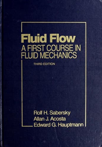 Portada de Fluid flow