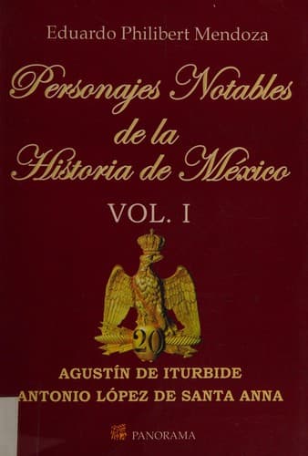 Portada de Personajes notables de la historia de México