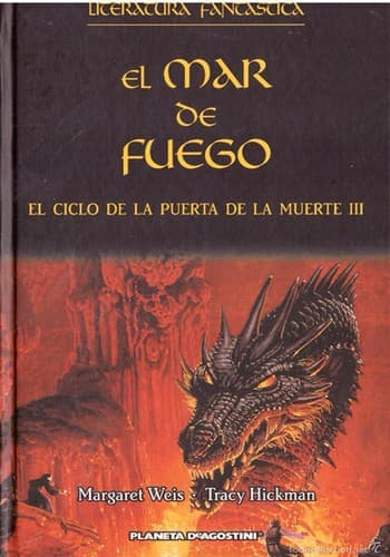 Portada de El mar de fuego