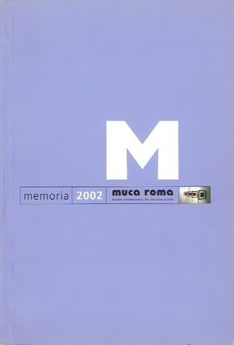 Portada de Memoria Muca Roma 2002