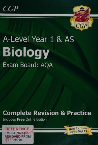 Portada de A-Level year 1 & AS biology