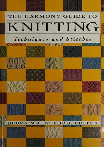 Portada de The Harmony guide to knitting