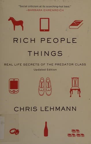 Portada de Rich people things