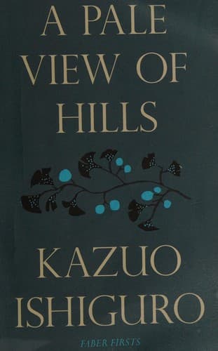 Portada de Pale View of Hills