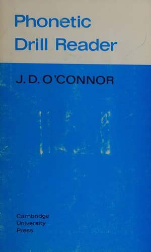 Portada de Phonetic drill reader