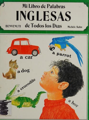 Portada de Mi libro de palabras inglesas de todos los días