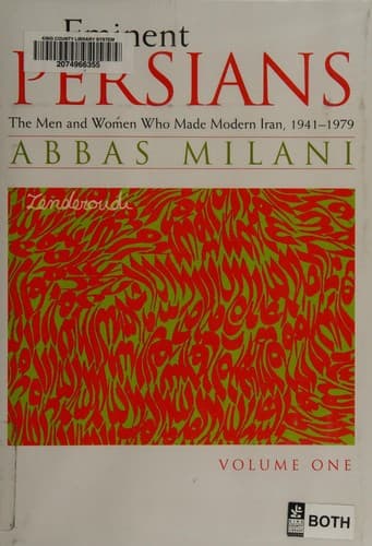 Portada de Eminent Persians