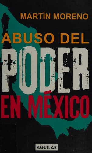 Portada de Abuso del poder en México