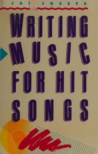 Portada de Writing music for hit songs