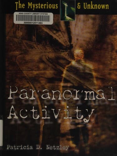 Portada de Paranormal activity