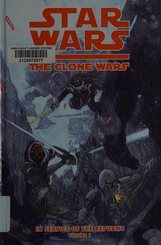 Portada de Star Wars, the clone wars