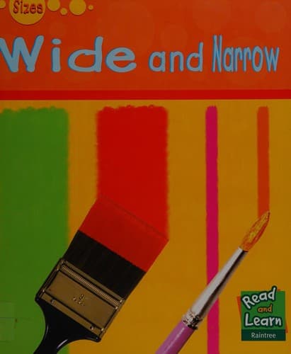 Portada de Wide and narrow
