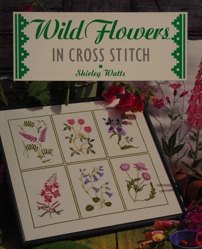 Portada de Wild flowers in cross stitch