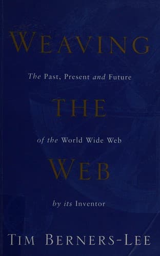 Portada de Weaving the web