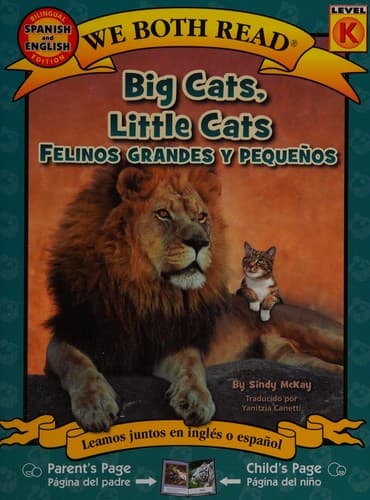 Portada de Big cats, little cats