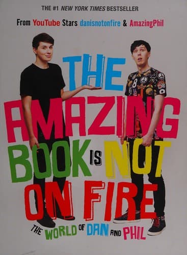 Portada de The amazing book is not on fire
