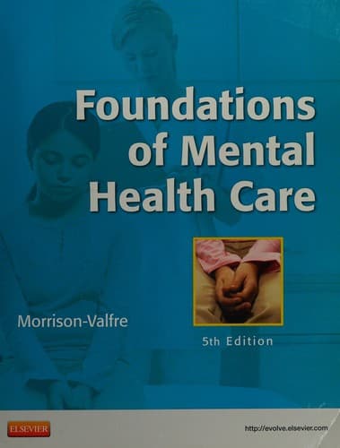 Portada de Foundations of mental health care