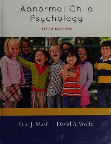 Portada de Abnormal Child Psychology