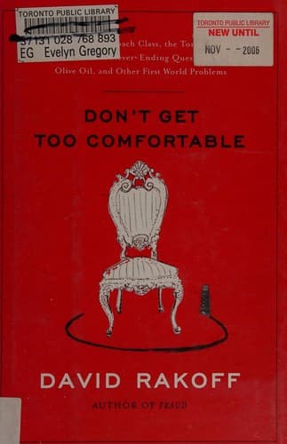 Portada de Don't get too comfortable