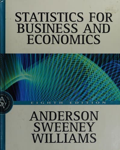 Portada de Statistics for business and economics
