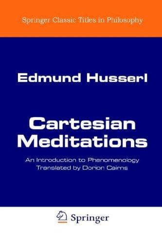 Portada de Cartesian Meditations