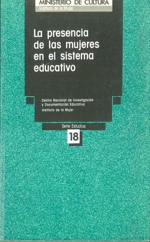 Portada de La Presencia de las mujeres en el sistema educativo