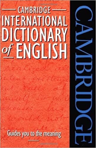 Portada de Cambridge International Dictionary of English
