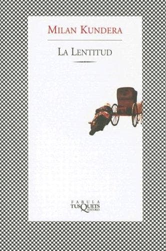 Portada de La Lentitud (Fabula (Tusquets Editores))